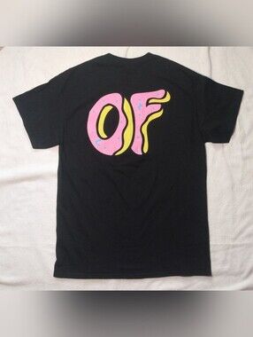OG ODD FUTURE Donuts TYLER the CREATOR GOLF Hip Hop Black T-shirt -mens M